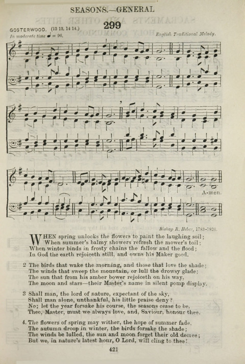 The English Hymnal: with Tunes page 421