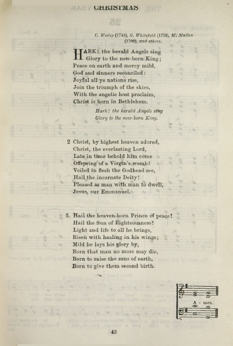 The English Hymnal: with Tunes page 43