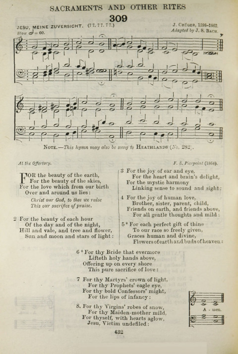The English Hymnal: with Tunes page 432