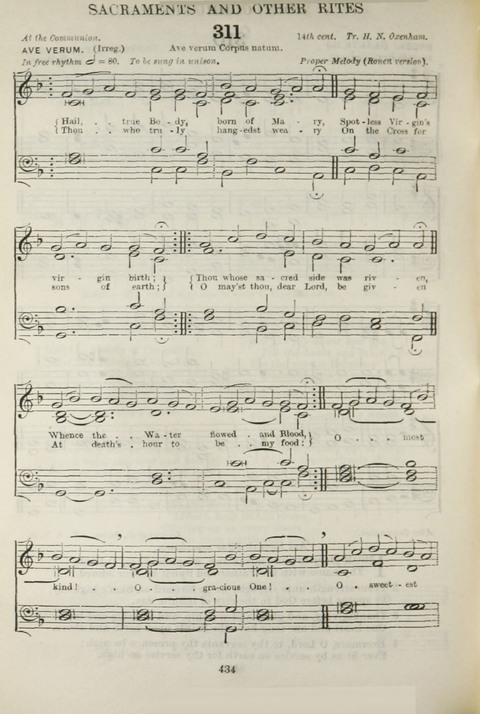 The English Hymnal: with Tunes page 434