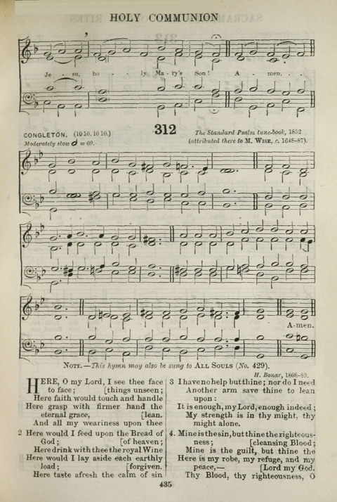 The English Hymnal: with Tunes page 435
