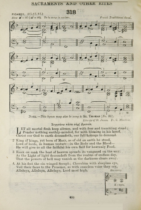 The English Hymnal: with Tunes page 450