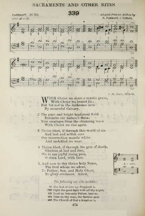 The English Hymnal: with Tunes page 470