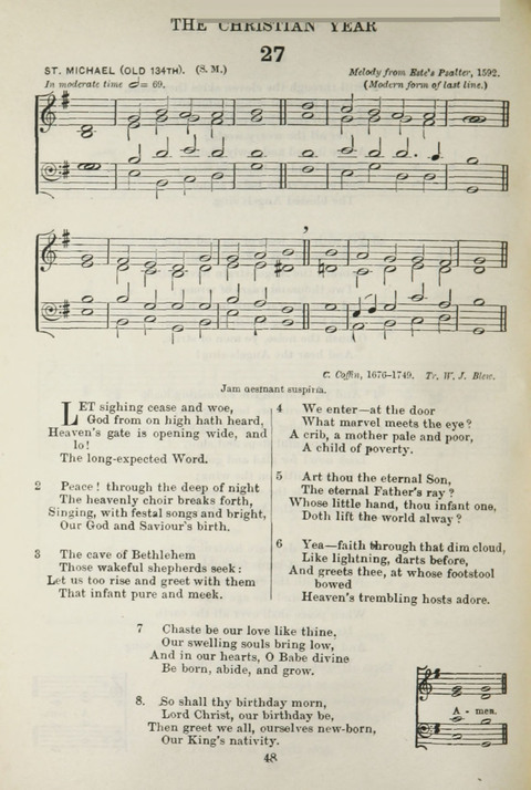 The English Hymnal: with Tunes page 48