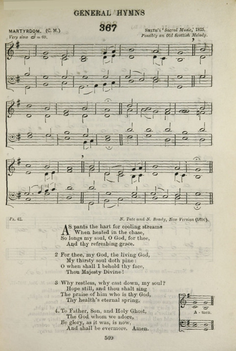 The English Hymnal: with Tunes page 489