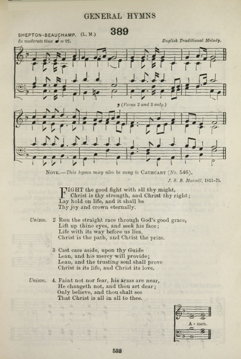The English Hymnal: with Tunes page 503