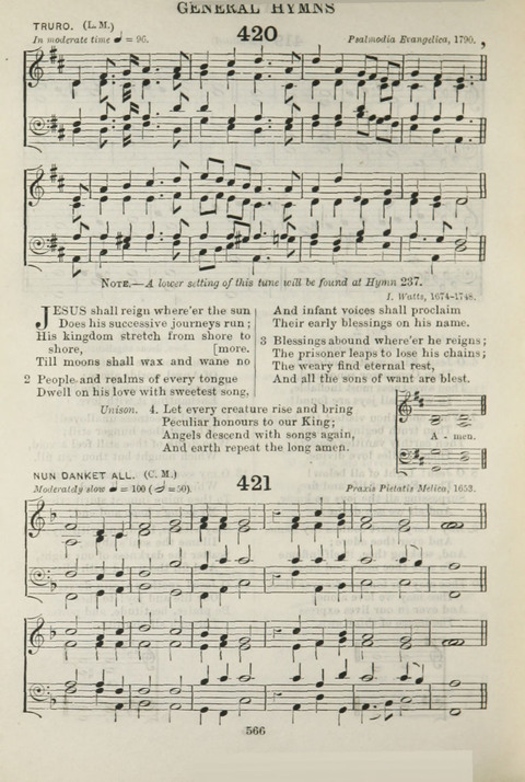 The English Hymnal: with Tunes page 524