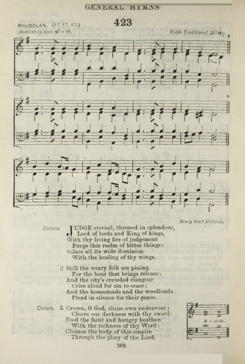 The English Hymnal: with Tunes page 526