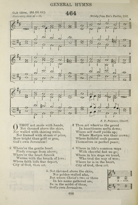 The English Hymnal: with Tunes page 552