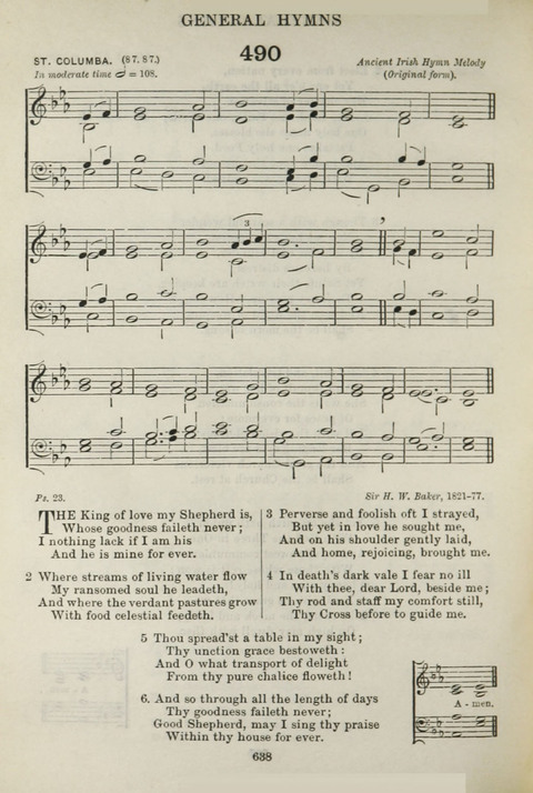 The English Hymnal: with Tunes page 578