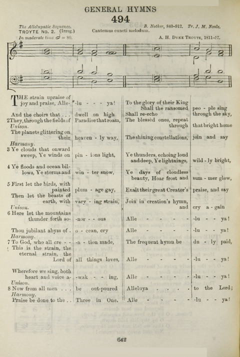The English Hymnal: with Tunes page 582