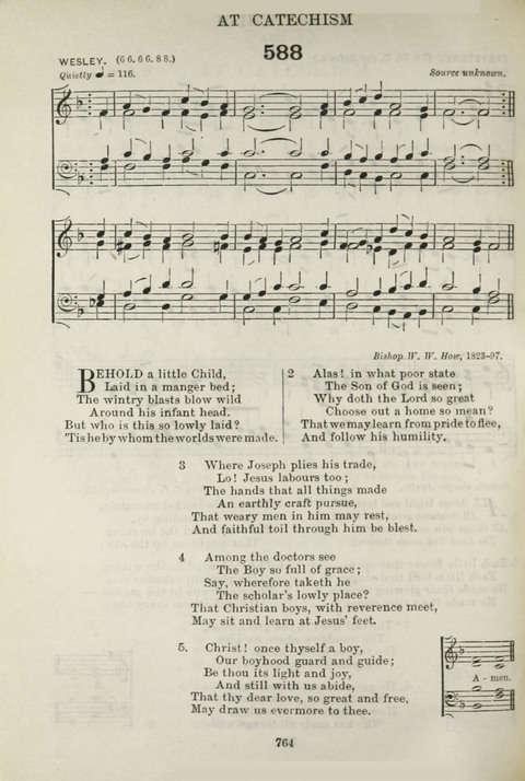 The English Hymnal: with Tunes page 698