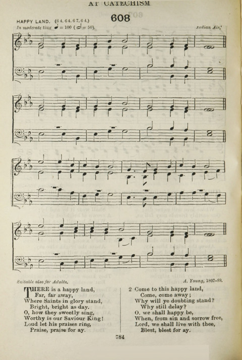 The English Hymnal: with Tunes page 718
