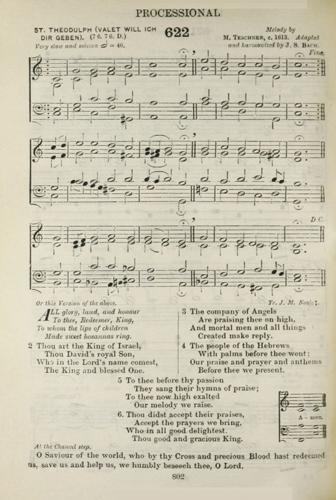The English Hymnal: with Tunes page 734