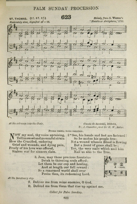 The English Hymnal: with Tunes page 735