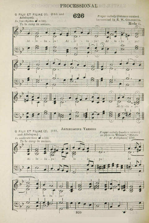 The English Hymnal: with Tunes page 742