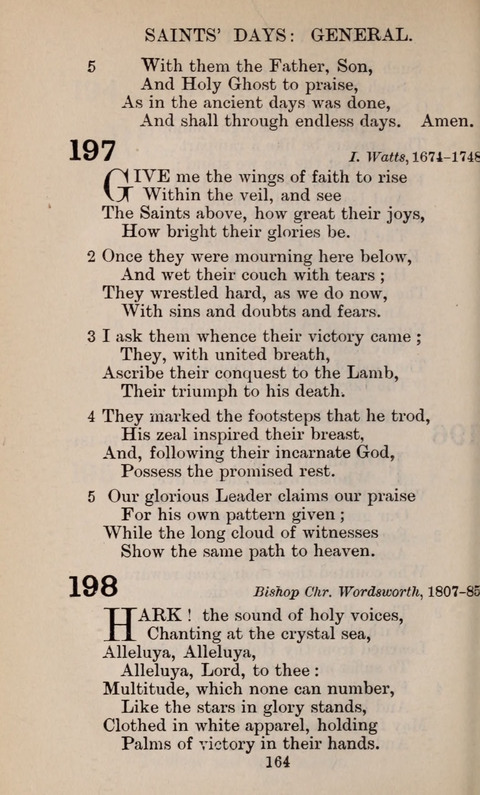 The English Hymnal page 164