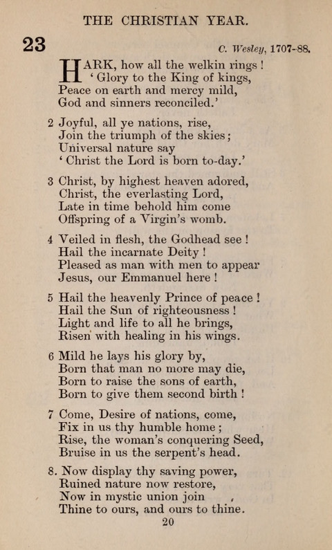 The English Hymnal page 20