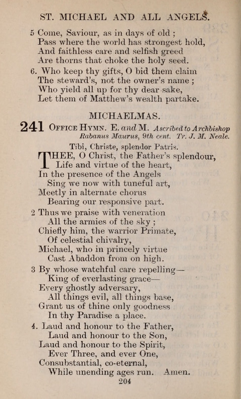 The English Hymnal page 204