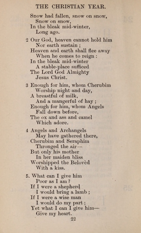The English Hymnal page 22
