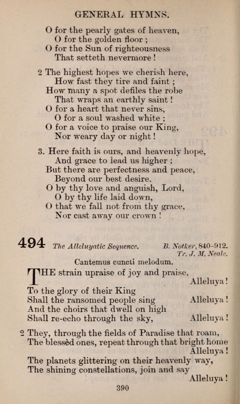 The English Hymnal page 390