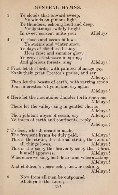 The English Hymnal page 391