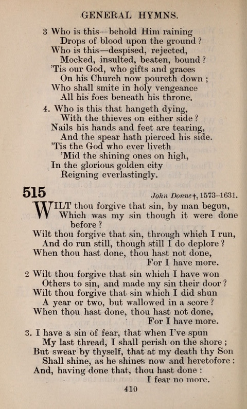 The English Hymnal page 410
