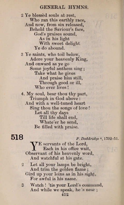 The English Hymnal page 412