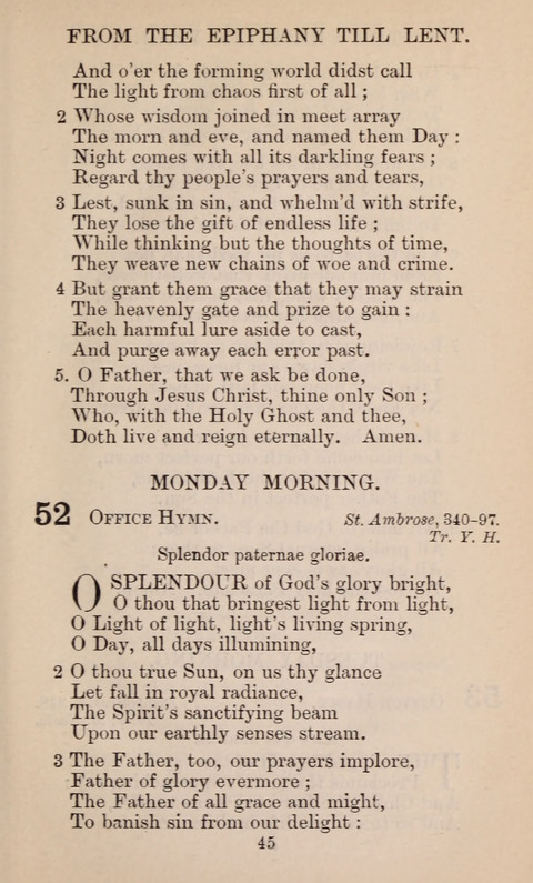 The English Hymnal page 45