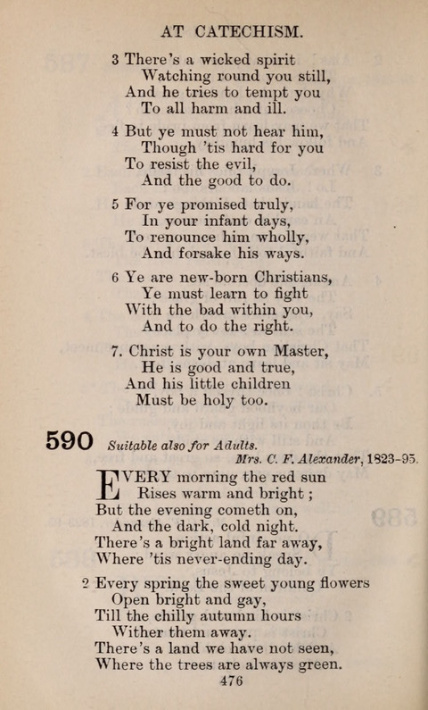The English Hymnal page 476