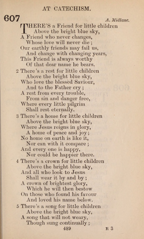 The English Hymnal page 489
