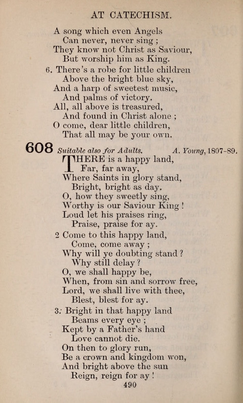 The English Hymnal page 490