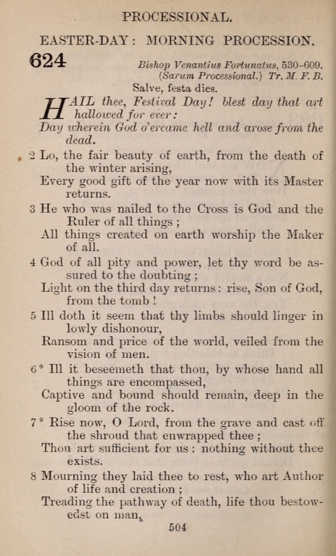 The English Hymnal page 504