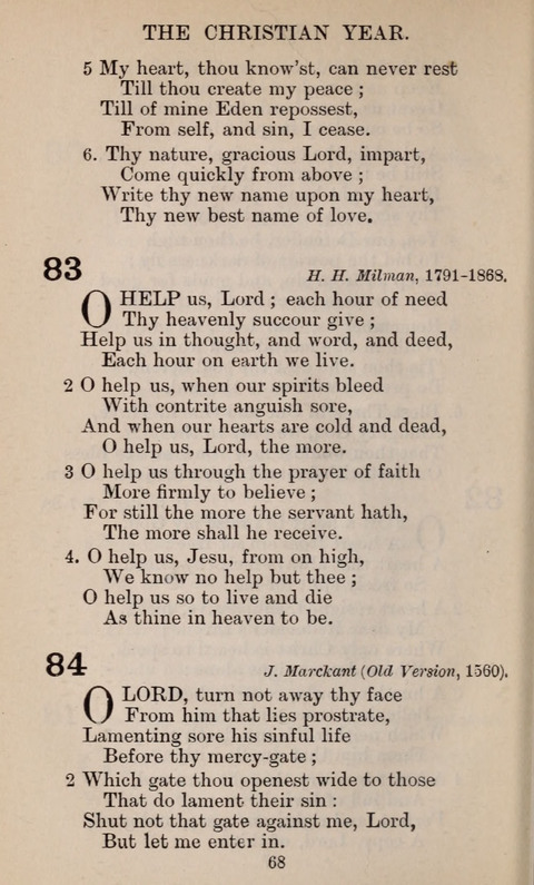 The English Hymnal page 68