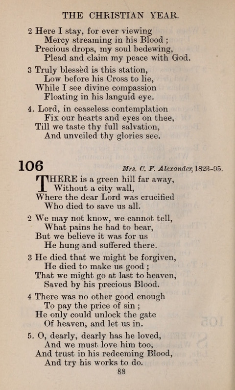 The English Hymnal page 88