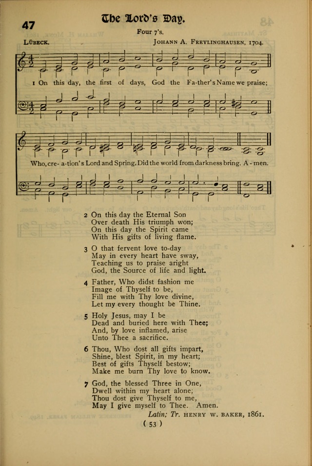 The Hymnal: as authorized and approved by the General Convention of the Protestant Episcopal Church in the United States of America in the year of our Lord 1916 page 123