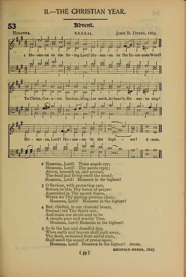The Hymnal: as authorized and approved by the General Convention of the Protestant Episcopal Church in the United States of America in the year of our Lord 1916 page 129