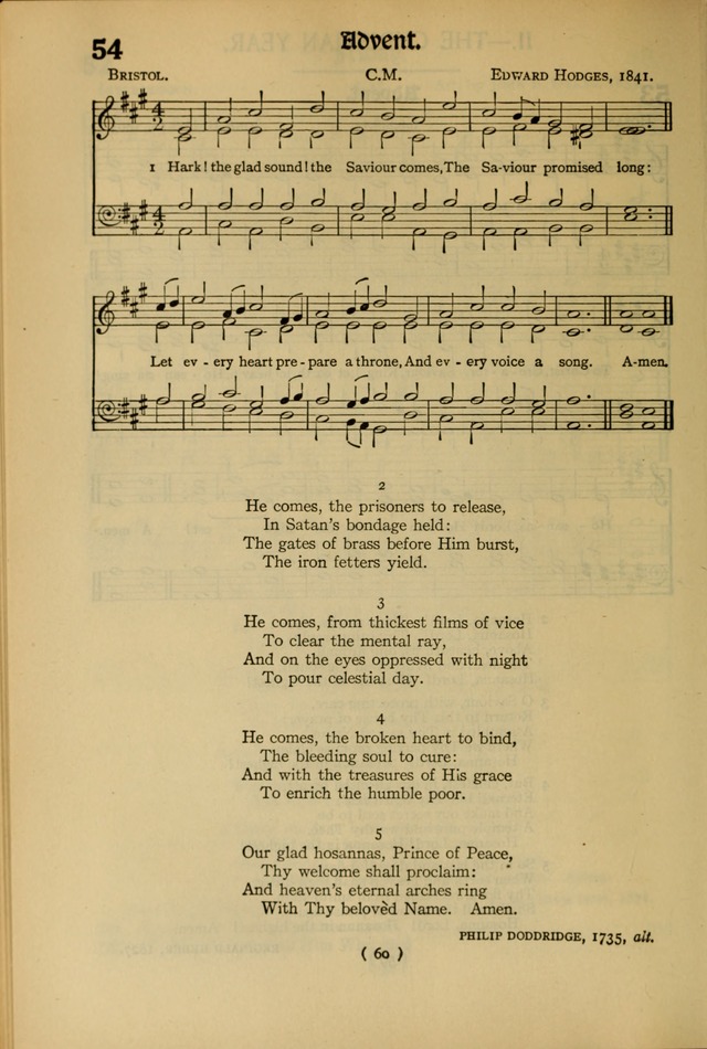 The Hymnal: as authorized and approved by the General Convention of the Protestant Episcopal Church in the United States of America in the year of our Lord 1916 page 130