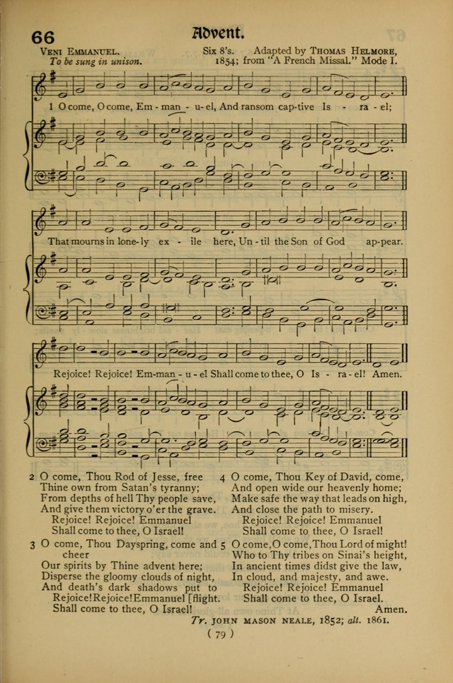 The Hymnal: as authorized and approved by the General Convention of the Protestant Episcopal Church in the United States of America in the year of our Lord 1916 page 149