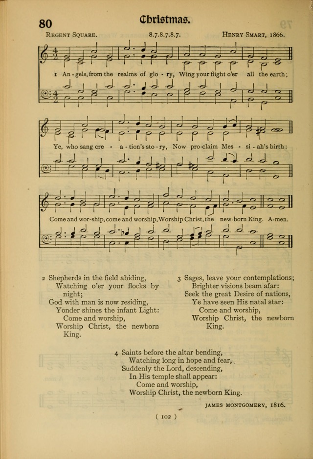 The Hymnal: as authorized and approved by the General Convention of the Protestant Episcopal Church in the United States of America in the year of our Lord 1916 page 172