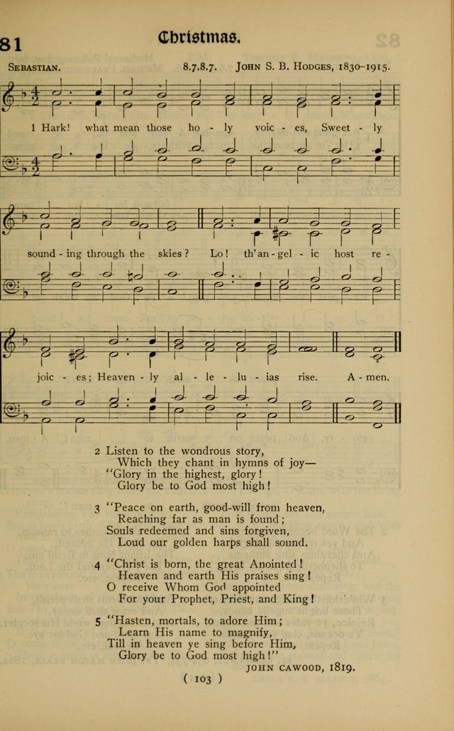 The Hymnal: as authorized and approved by the General Convention of the Protestant Episcopal Church in the United States of America in the year of our Lord 1916 page 173