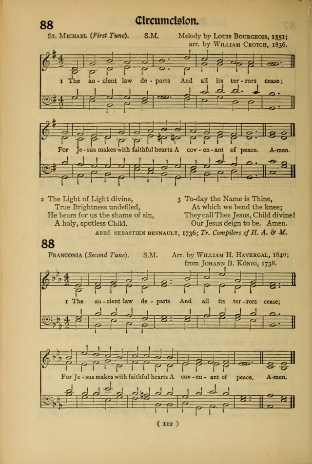 The Hymnal: as authorized and approved by the General Convention of the Protestant Episcopal Church in the United States of America in the year of our Lord 1916 page 182