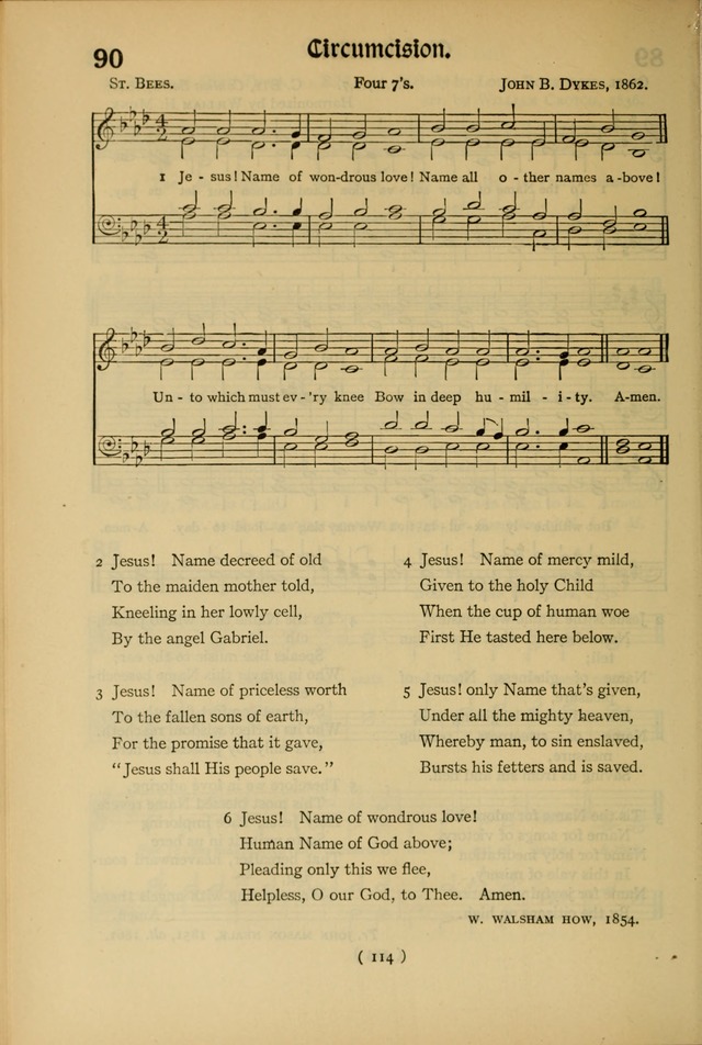 The Hymnal: as authorized and approved by the General Convention of the Protestant Episcopal Church in the United States of America in the year of our Lord 1916 page 184