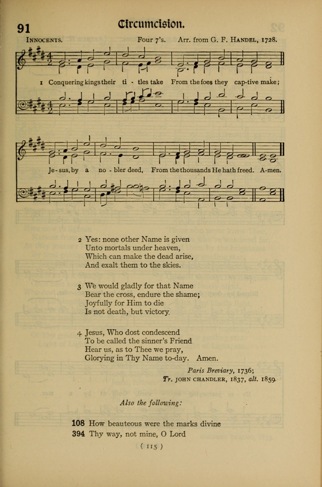 The Hymnal: as authorized and approved by the General Convention of the Protestant Episcopal Church in the United States of America in the year of our Lord 1916 page 185