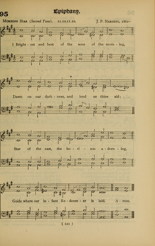 The Hymnal: as authorized and approved by the General Convention of the Protestant Episcopal Church in the United States of America in the year of our Lord 1916 page 191