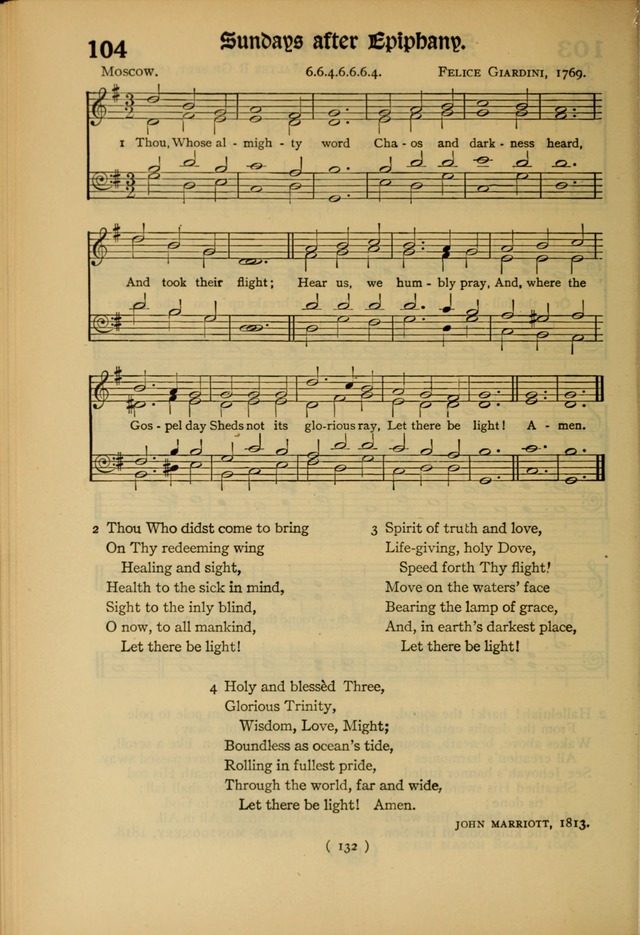 The Hymnal: as authorized and approved by the General Convention of the Protestant Episcopal Church in the United States of America in the year of our Lord 1916 page 202