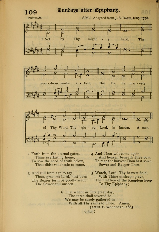 The Hymnal: as authorized and approved by the General Convention of the Protestant Episcopal Church in the United States of America in the year of our Lord 1916 page 208