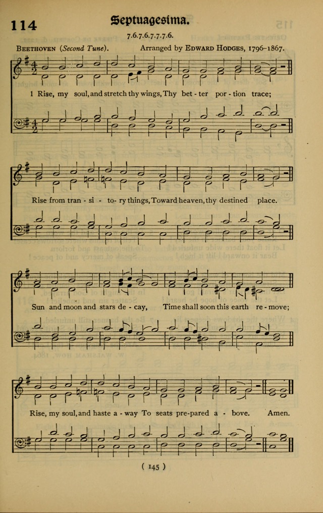 The Hymnal: as authorized and approved by the General Convention of the Protestant Episcopal Church in the United States of America in the year of our Lord 1916 page 215