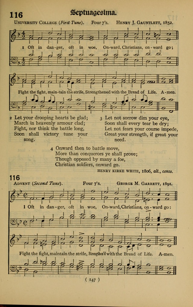 The Hymnal: as authorized and approved by the General Convention of the Protestant Episcopal Church in the United States of America in the year of our Lord 1916 page 217