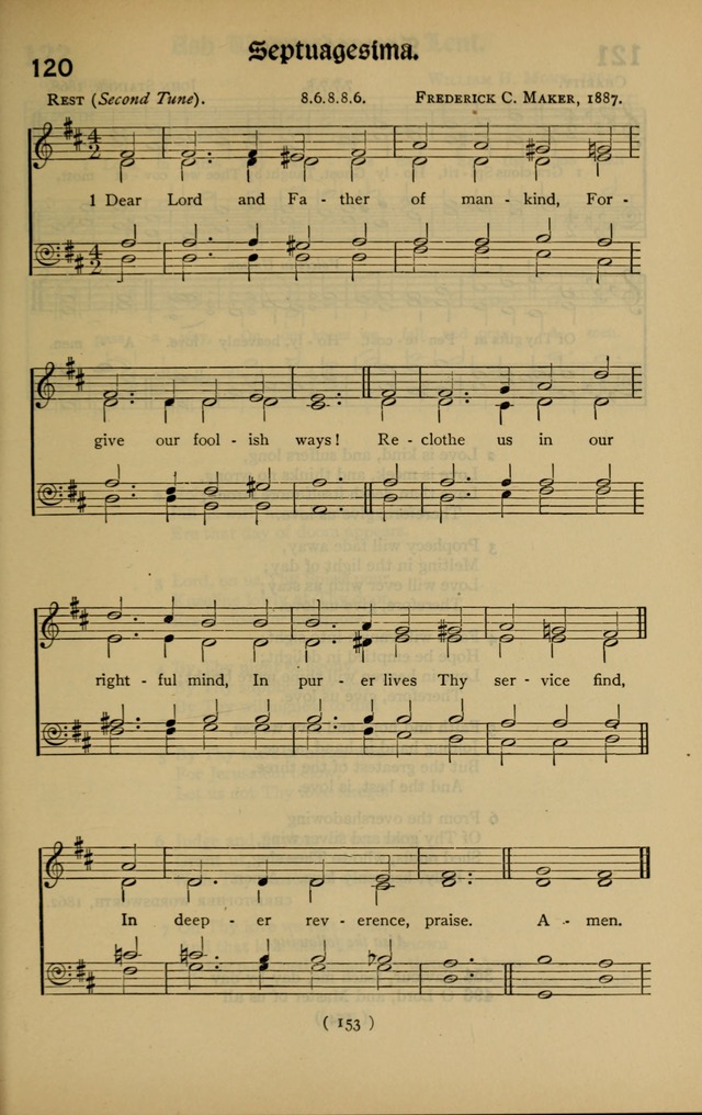 The Hymnal: as authorized and approved by the General Convention of the Protestant Episcopal Church in the United States of America in the year of our Lord 1916 page 223